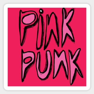 Pink Punk Sticker